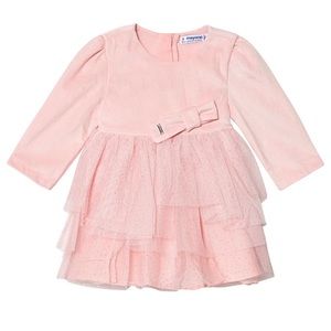 Mayoral Tulle & Velvet Dress, Size 24M NEW